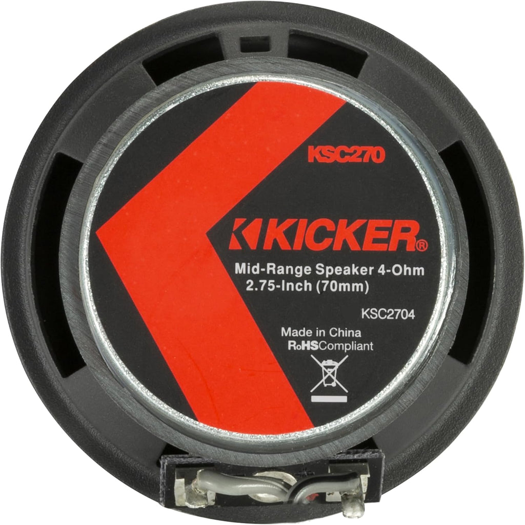 KICKER 51KSS269 KS-Series 6x9 and 2.75" 2-Way Component System, 4-Ohm, Pair