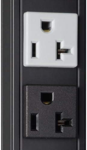 Tripp Lite Metered PDU, 20A Dual Circuit, 32 Outlets (5-15/20R), 120V, L5-20P/5-20P, 10 ft. Cord, 0U Vertical Rack-Mount Power (PDUMV40)