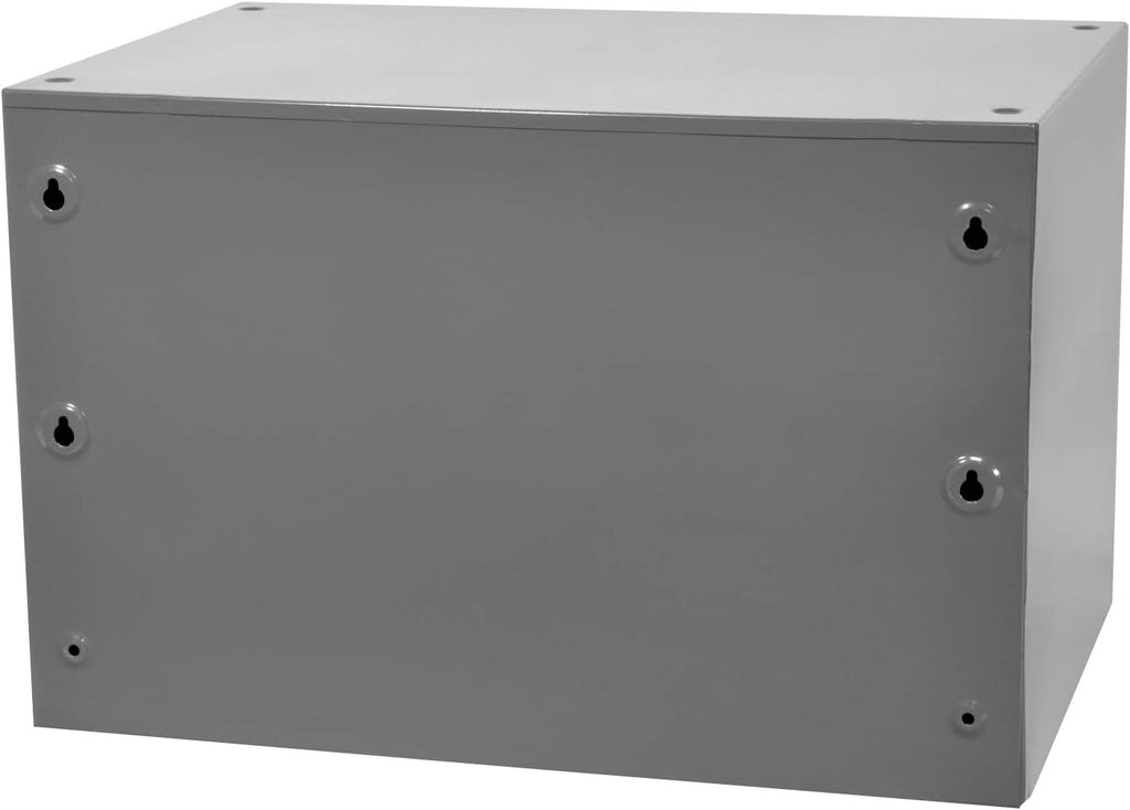 Akro-Mils Steel Garage Storage Cabinet, Small Parts Organizer Metal Cabinet for Hardware, Nails, Screws, Bolts, Nuts, and More, 17" W x 11" D x 11" H, 20-Drawer, Gray Cabinet/Gray Drawers (19320)