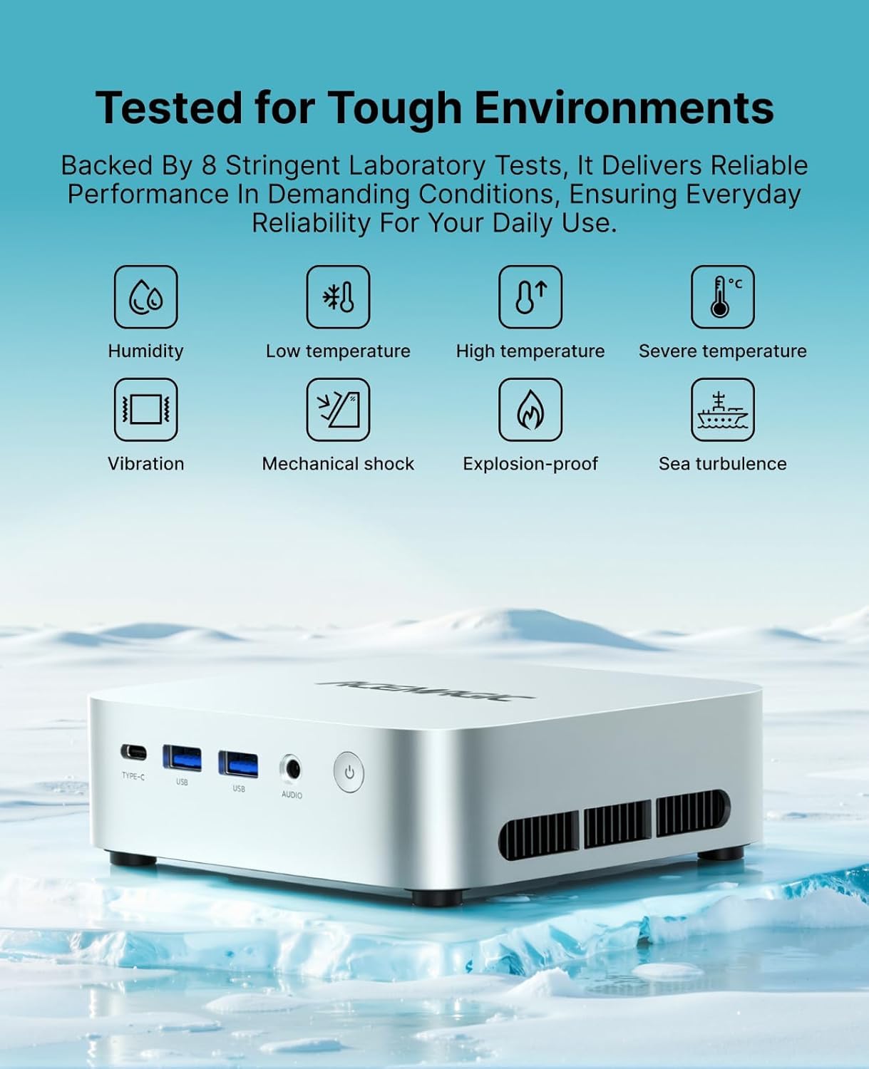 ACEMAGIC Mini Pc Windows 11 Pro, AMD Ryzen 4300U Processor up to 3.7 GHz Mini Computers, 16GB DDR4 256GB SSD, 4K Triple Display WiFi5 BT4.2 VESA Micro Small Pc for Business and Home, Mini Desktop