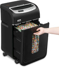 VidaTeco 18-Sheet Paper Shredder for Home Office Heavy Duty with 60 Mins Running Micro Cut, US Patented Cutter, Shred CD/Card with 7.9 Gal Extra Large Bin, AUTO Jam Proof(ETL)