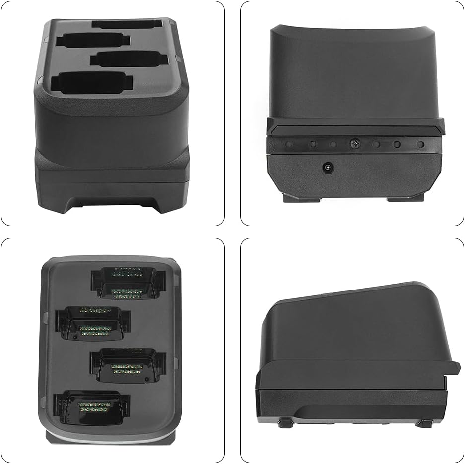 4-Slot Charging Battery Charger for Zebra MC9300 Handheld Android PDA Phone Barcode Scanner - SAC-MC93-4SCHG-01