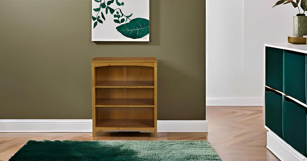 Shaker Style Bookcase - 36"H - Cherry Finish