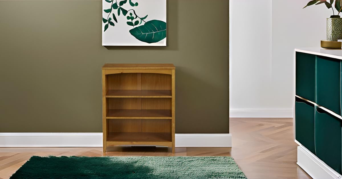 Shaker Style Bookcase - 36"H - Cherry Finish