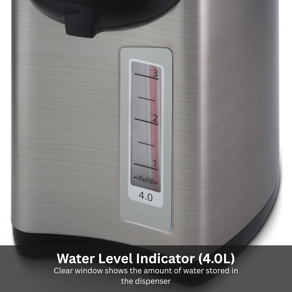 Tiger PDU-A40U Electric Water Boiler and Warmer (135 oz, Black)