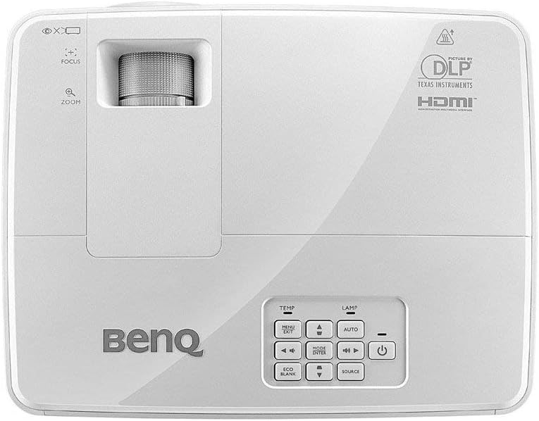 BenQ DLP Video Projector - XGA Display, 3300 Lumens, HDMI, 13,000:1 Contrast, 3D-Ready Projector (MX525A) (Renewed)