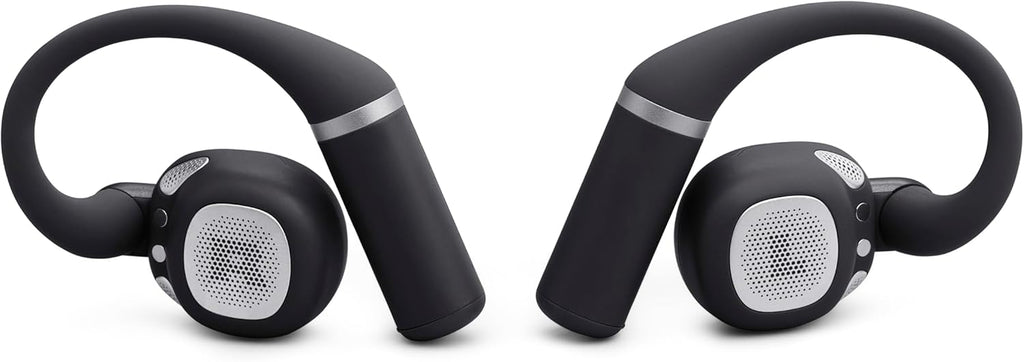 JBL Sense Pro - True Wireless Open-Ear Headphones with Spatial Sound, Hi-Res Audio Wireless with Adaptive bass Boost, 4-mic Crisp, Clear Calls 2.0 with AI-Trained Algorithm, All-Day Comfort (Black)