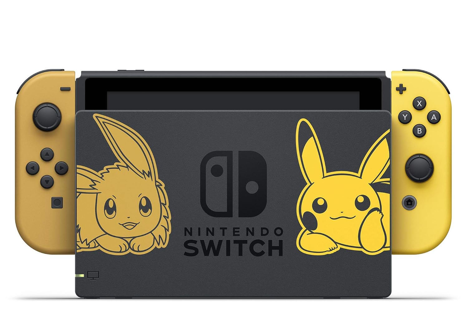 Nintendo Switch Console Bundle- Pikachu & Eevee Edition with Pokémon: Let's Go, Pikachu! + Poke Ball Plus