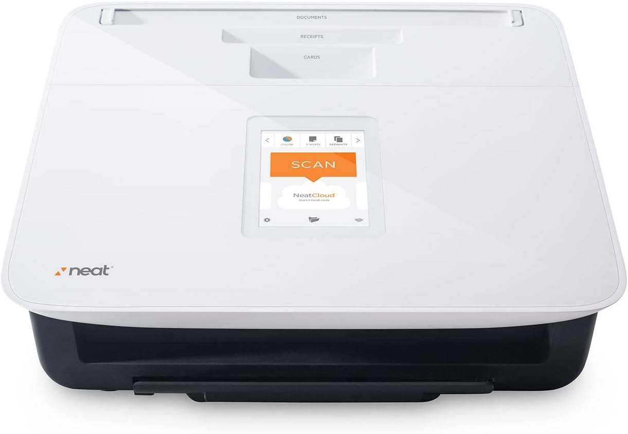 The Neat Company NeatConnect Scanner and Digital Filing System, Home Office Edition, 2005434