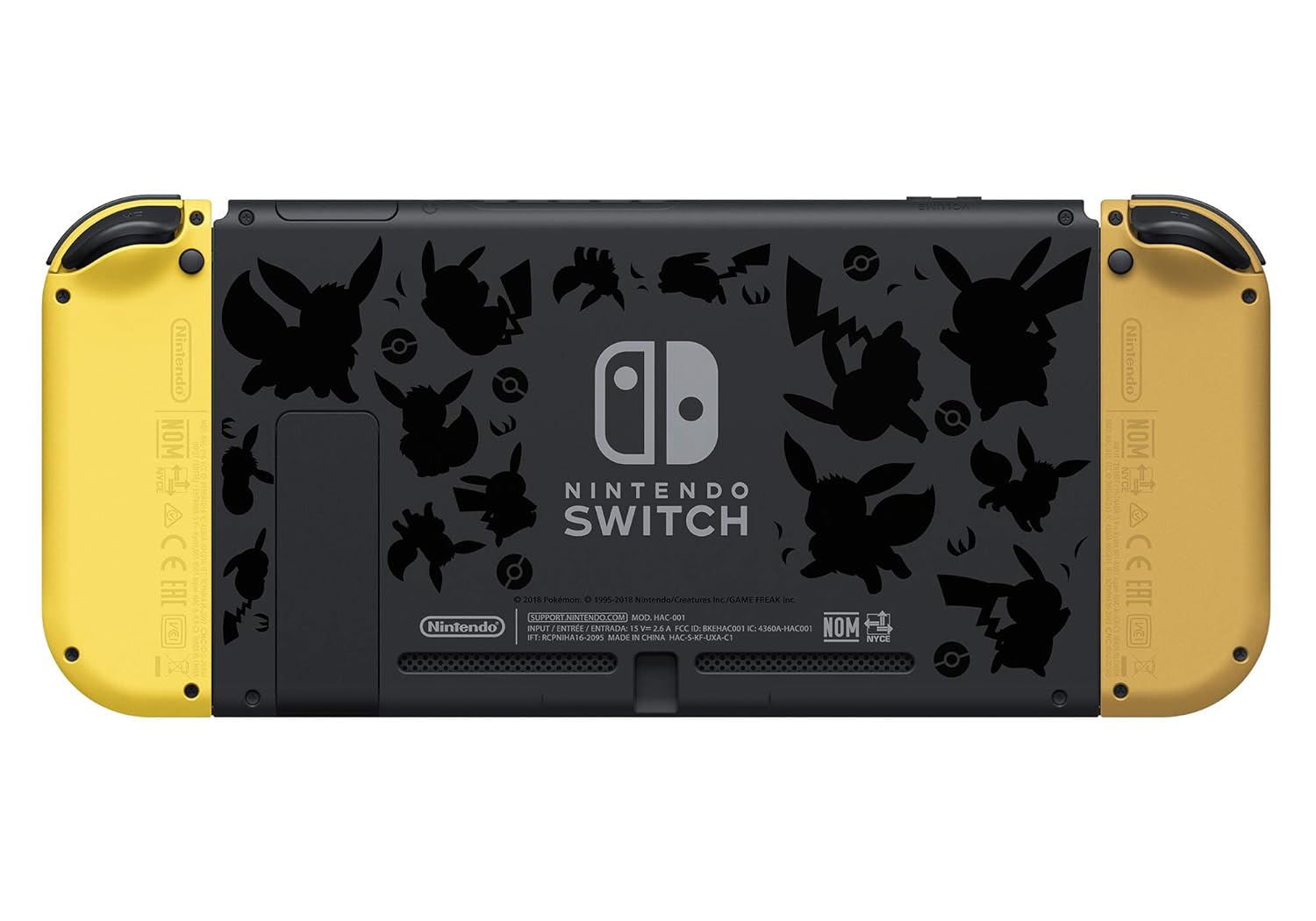 Nintendo Switch Console Bundle- Pikachu & Eevee Edition with Pokémon: Let's Go, Pikachu! + Poke Ball Plus