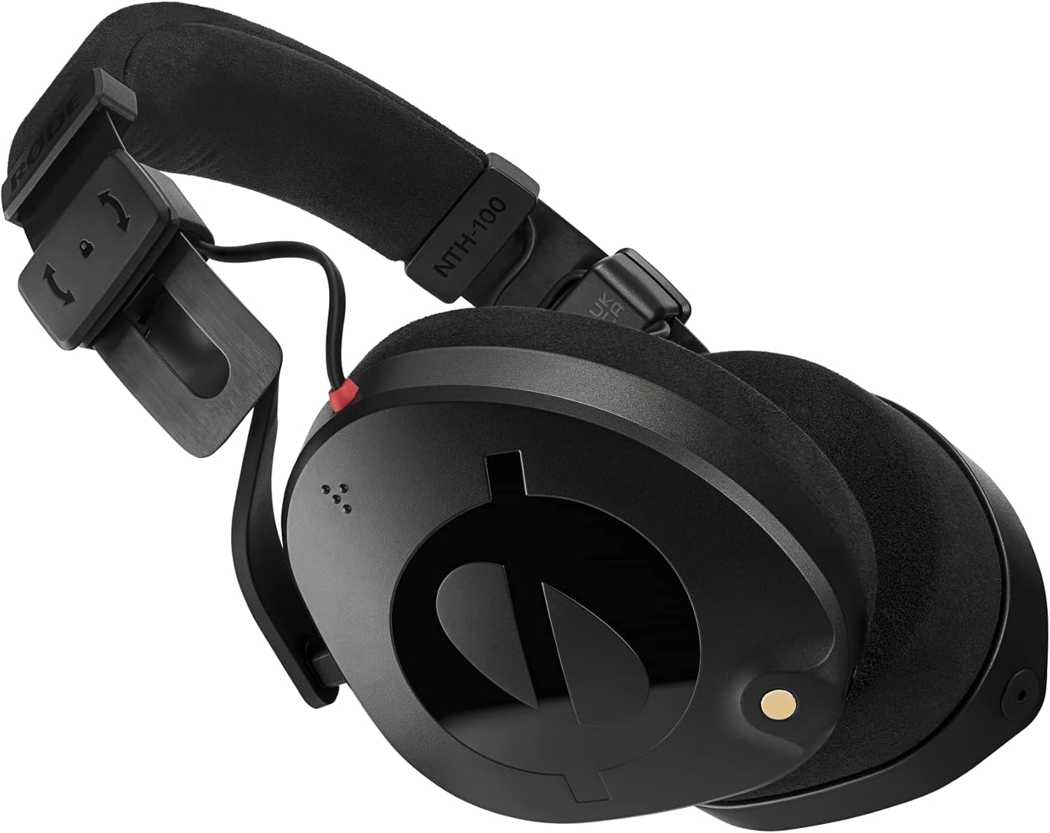 RØDE NTH-100 Professional Over-ear Headphones For Content Creation, Music Production, Mixing and Audio Editing, Podcasting, Location Recording,Black