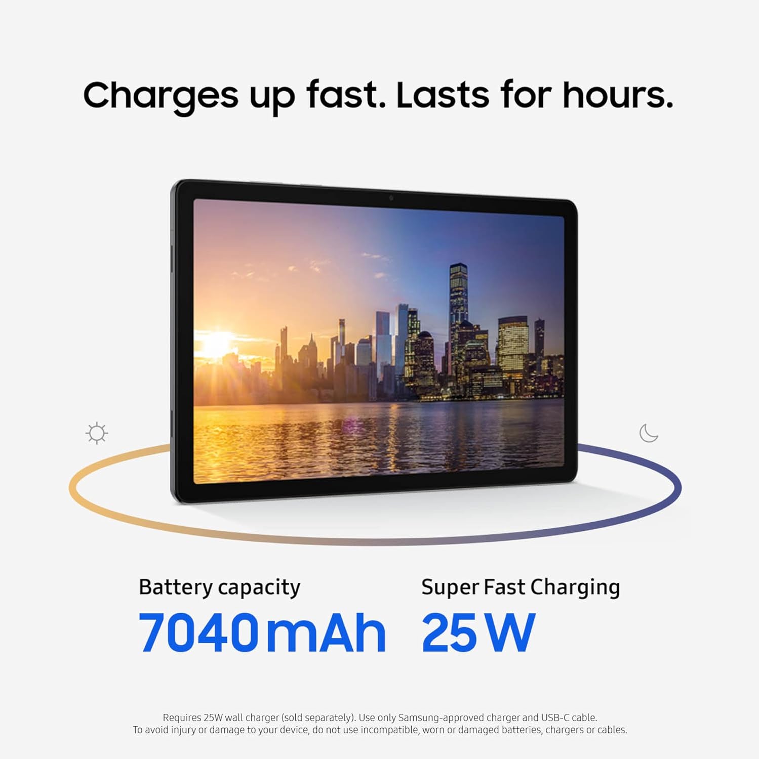 Samsung Galaxy Tab A11+ 5G 11” 128GB Android Tablet, Wi-Fi(US Cellular Network), Big Screen, Upgraded Chipset, Long Battery Life,Quad Speakers,Multi Window Display,US Version,2026,Gray, SM-X238UZAAUSC