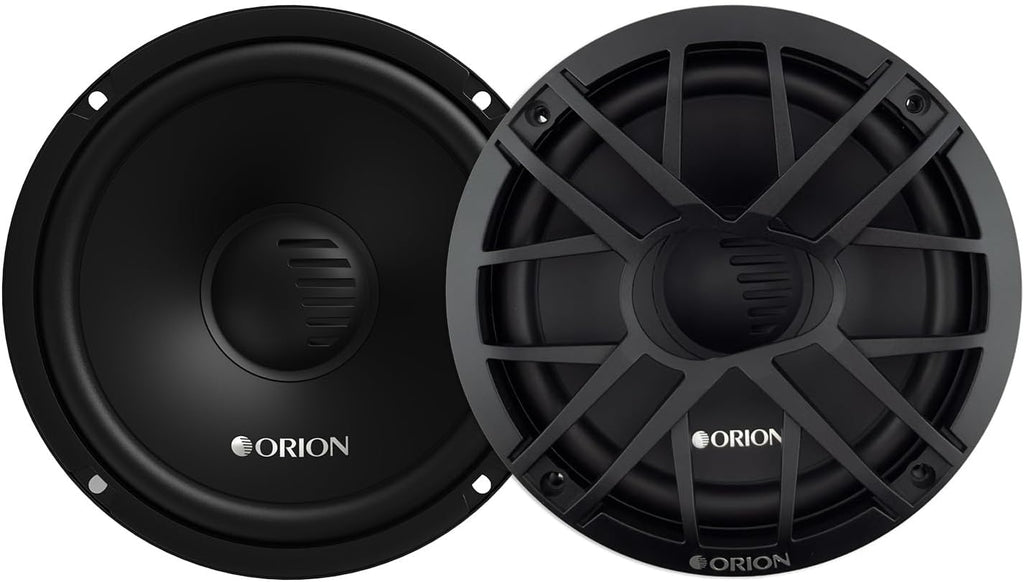 ORION XTR Series XTR65.SC 2-Way Coaxial Car Audio Component System - 6.5” Speakers, Full Range, Enhanced Bass, 340W, 4 Ohms, Easy Installation, 1” Silk Dome Tweeter, External Passive Crossover -Pair