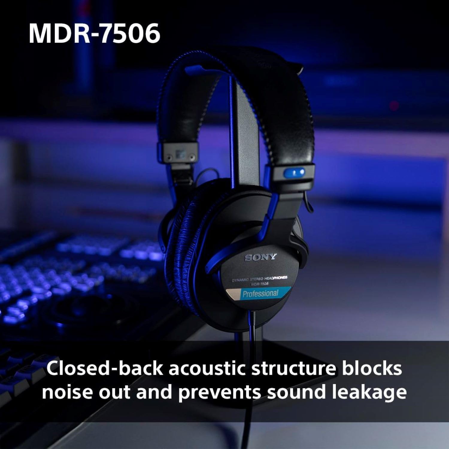 Sony MDR7506 Professional Large Diaphragm Headphone