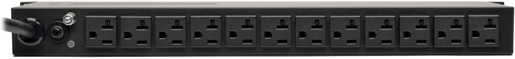 Tripp Lite Metered PDU, 20A, Isobar Surge Suppression 3840 Joules, (12 5-20R, 2 5-15R), 120V, L5-20P/5-20P, 1U Rack-Mount Power (PDUMH20-ISO)