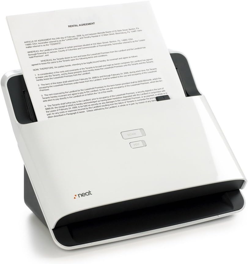 NeatDesk Desktop Scanner and Digital Filing System- Macintosh