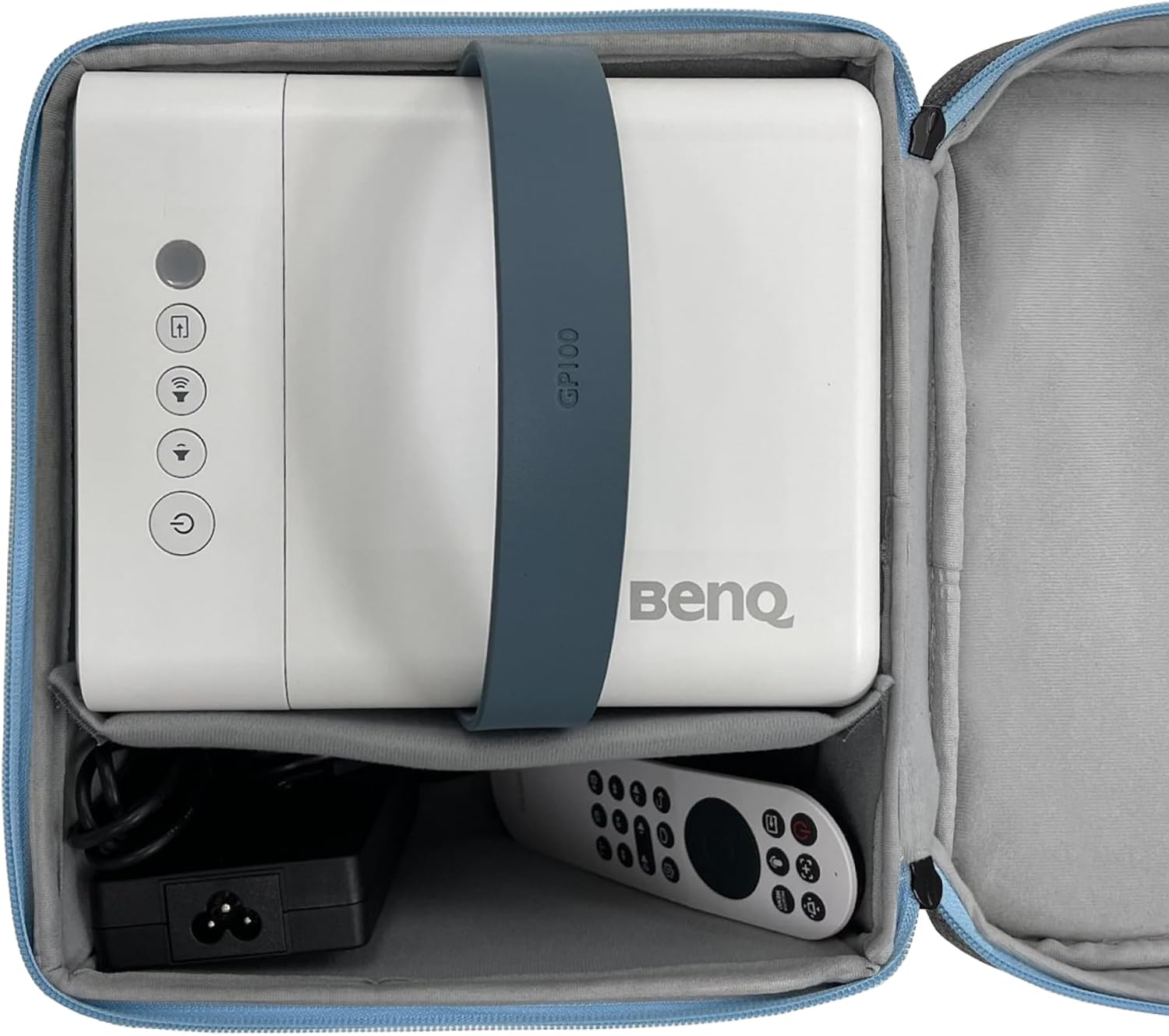 BenQ Carry Case GP520 & GP100A Portable Projector and Accessories Travel Box Storage Organizer