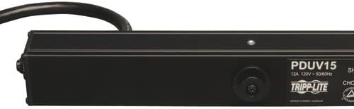 Tripp Lite Basic PDU, 1.44kW Single-Phase, 120V, 14 Outlets (5-15R), NEMA 5-15P Input, 15 ft. Cord, 0U Vertical Rack-Mount Power (PDUV15)