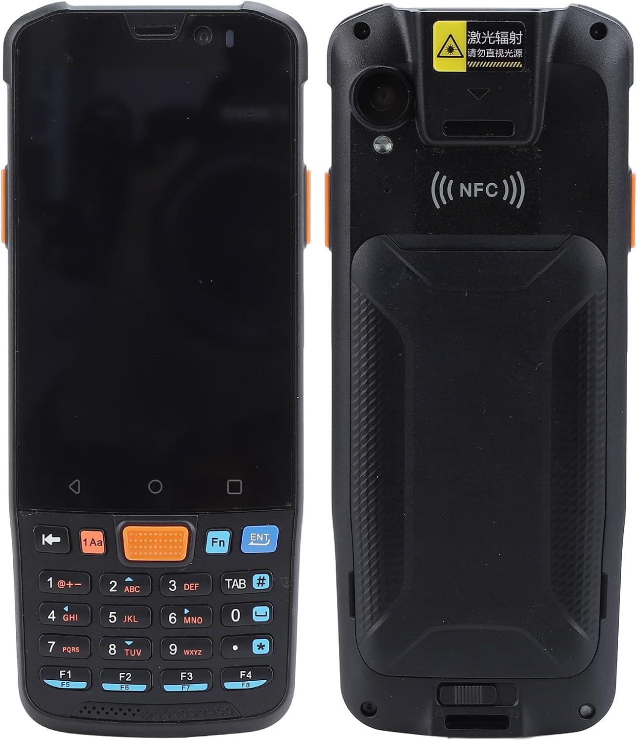 Ymiko Handheld PDA Barcode Scanner with 4G Connectivity, 11, NFC, Numeric Keypad, 4GB RAM, 64GB ROM for Inventory Management and Retail Use
