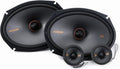 KICKER 51KSS269 KS-Series 6x9 and 2.75" 2-Way Component System, 4-Ohm, Pair