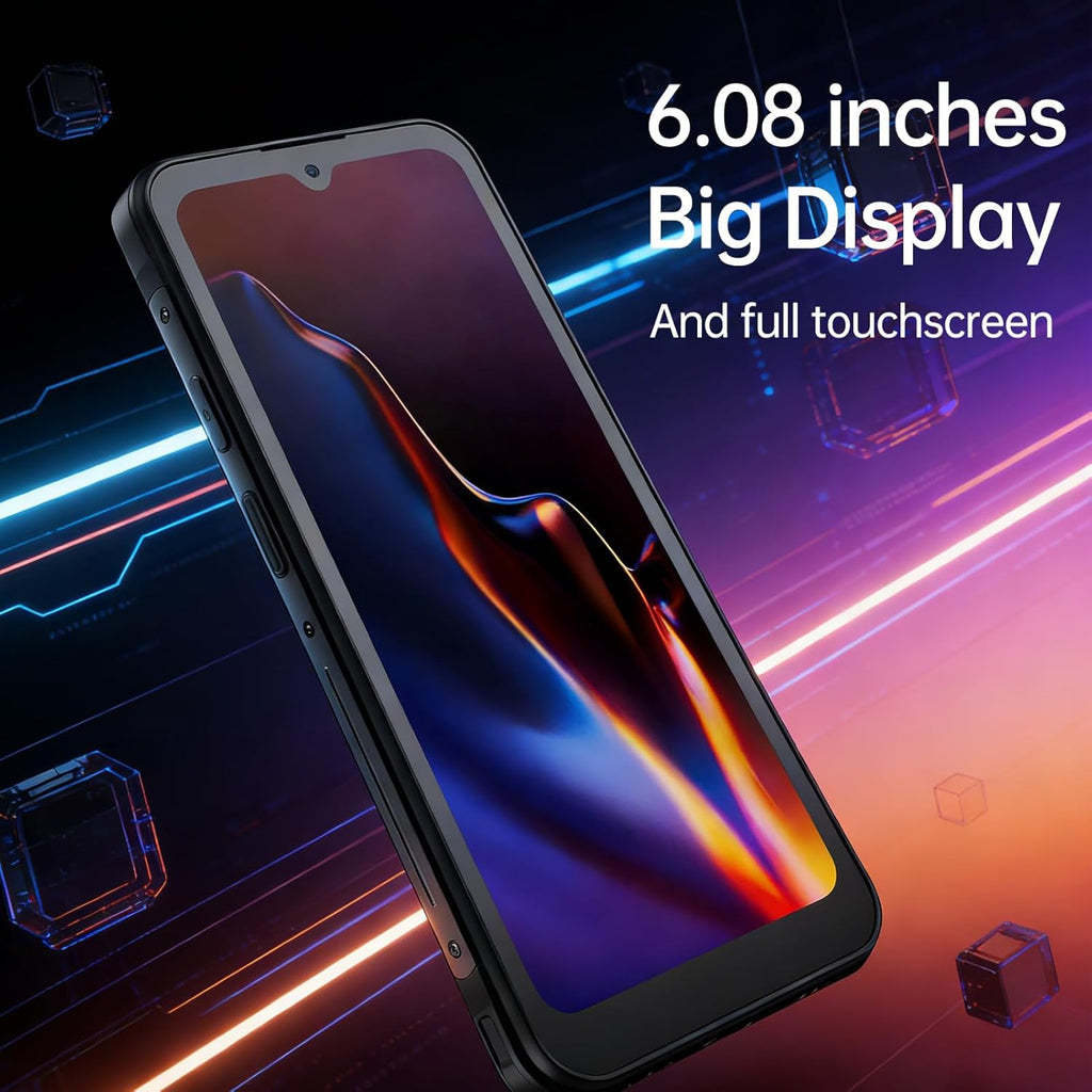 LICAEVEY Android 12 Handheld Computer, 128GB+6GB PDA Terminal with 1D 2D QR Barcode Scanner, 4G Wireless Data Terminal for Supermarket Restaurant Warehouse (US Plug)