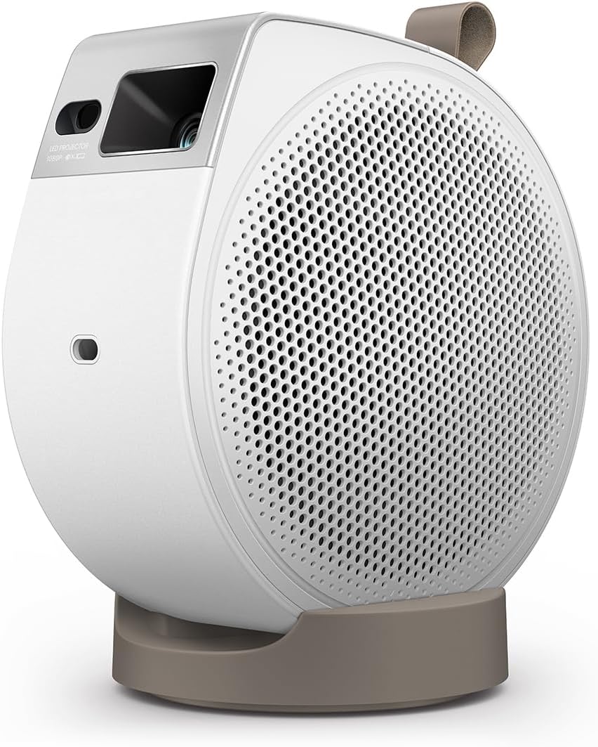 BenQ GV32 Full HD HDR LED DLP Smart Ceiling Projector, White