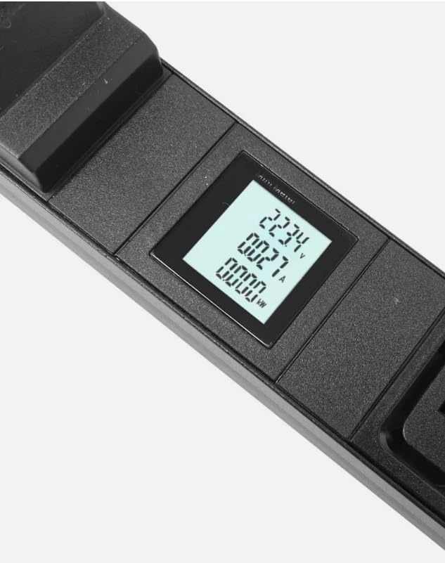 Metered-Breaker PDU, 240V, L6-30P, 30A, 7200W, 6 C13 Outlets, Crypto Mining, Data Center, ASIC/RIGS, Rack Mountable