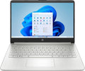 HP 14-dq0760dx 14 Inch HD Laptop Intel Celeron N4120 4GB DDR4 RAM 128GB eMMC Intel UHD Graphics Windows 11 Home in S Mode USB Type-C HDMI Ports, Natural Silver 9R334UA (Renewed)