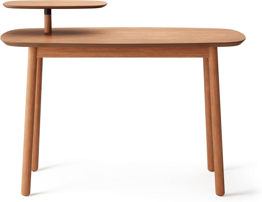 Umbra Swivo Desk, Light Walnut