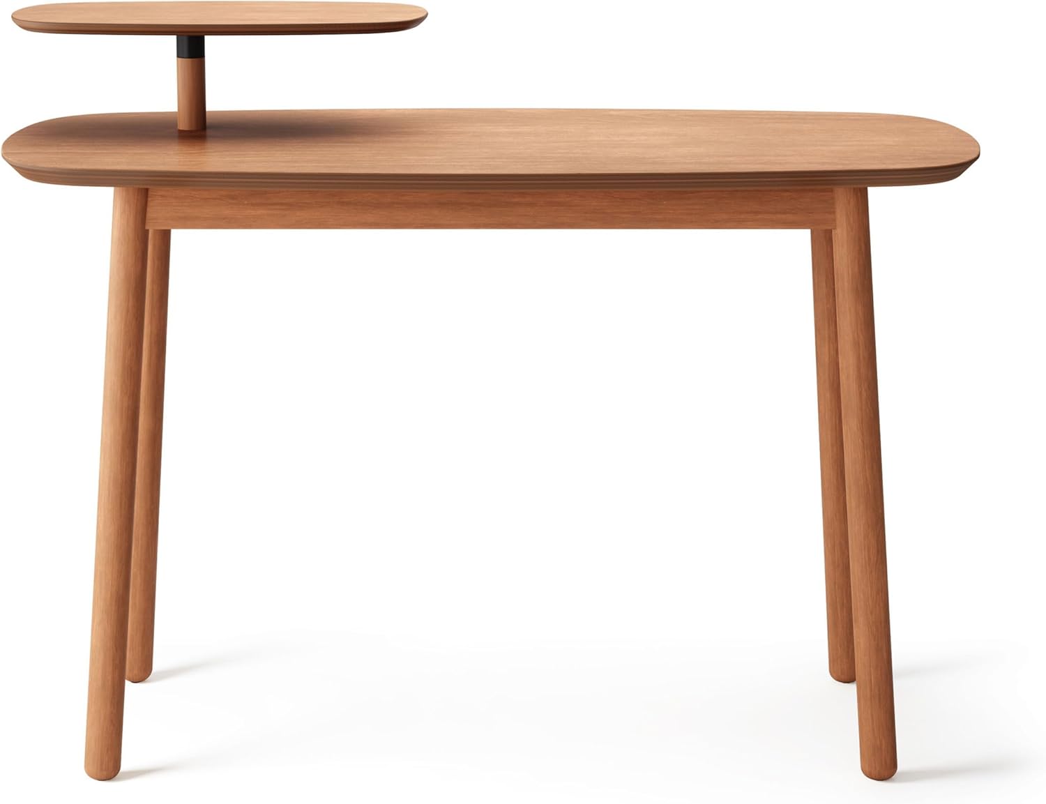 Umbra Swivo Desk, Light Walnut