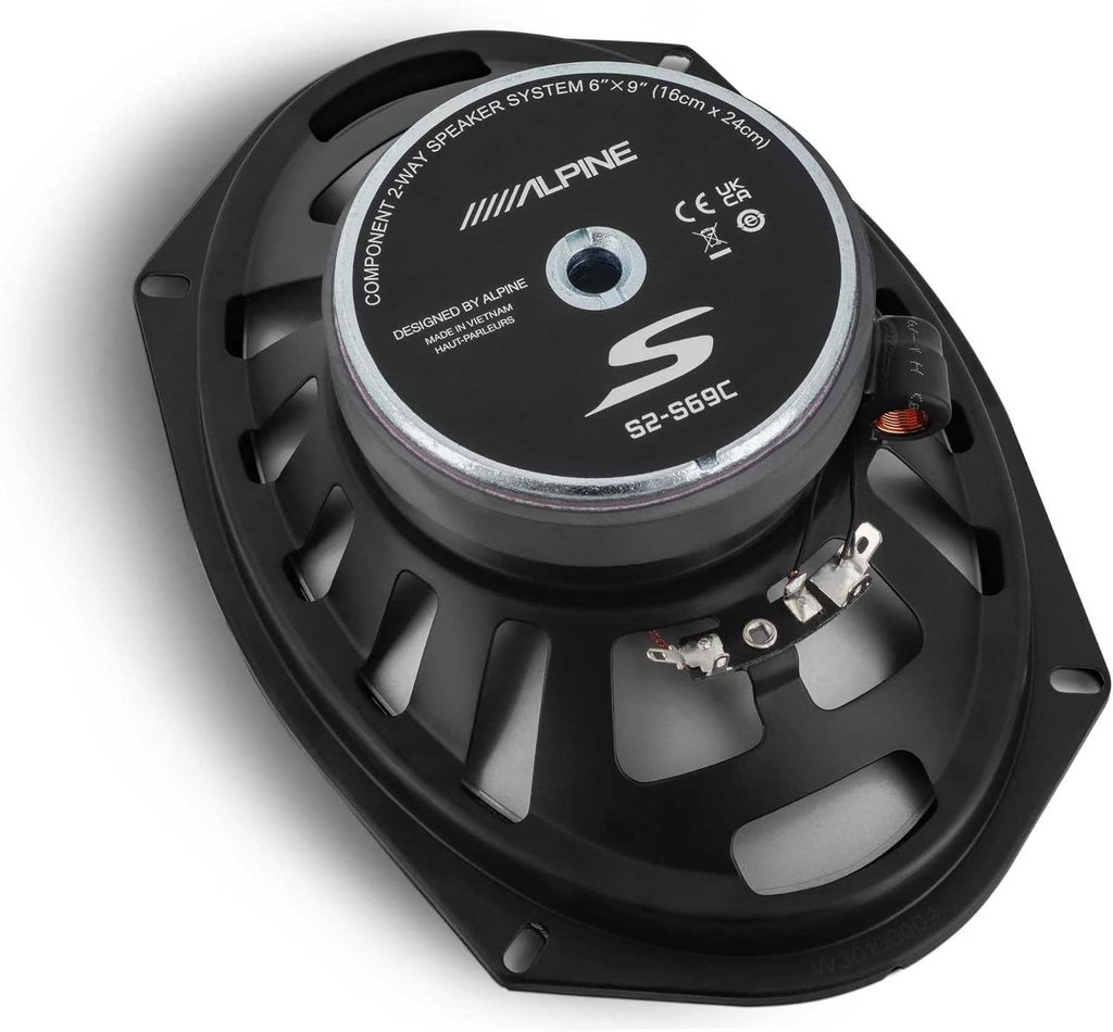 Alpine S2-S69C - Next-Generation S-Series 6x9 Component Speaker Set
