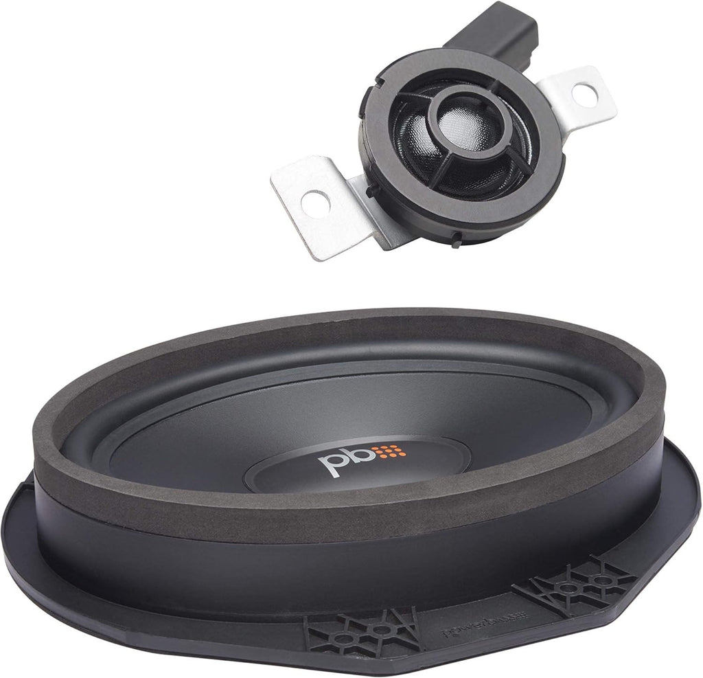 PowerBass OE69C-FD - 6x9 Ford OEM Replacement Component Speakers Kit - Pair