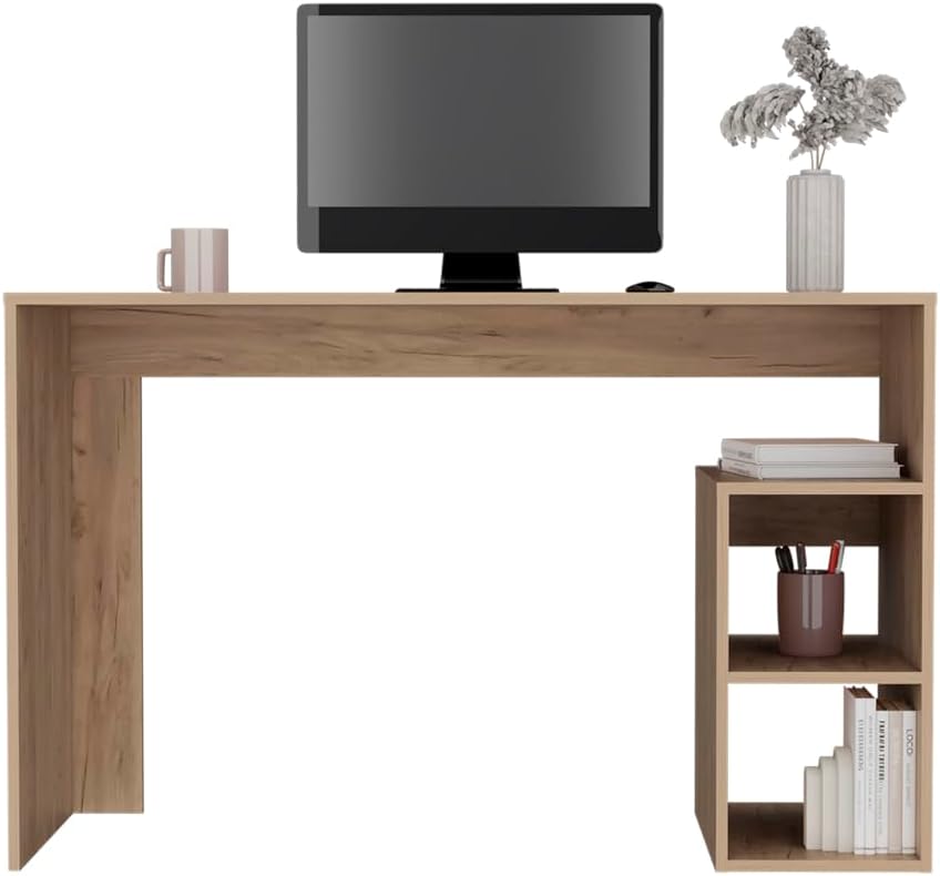 Rolla Desk, Office, Light Pine