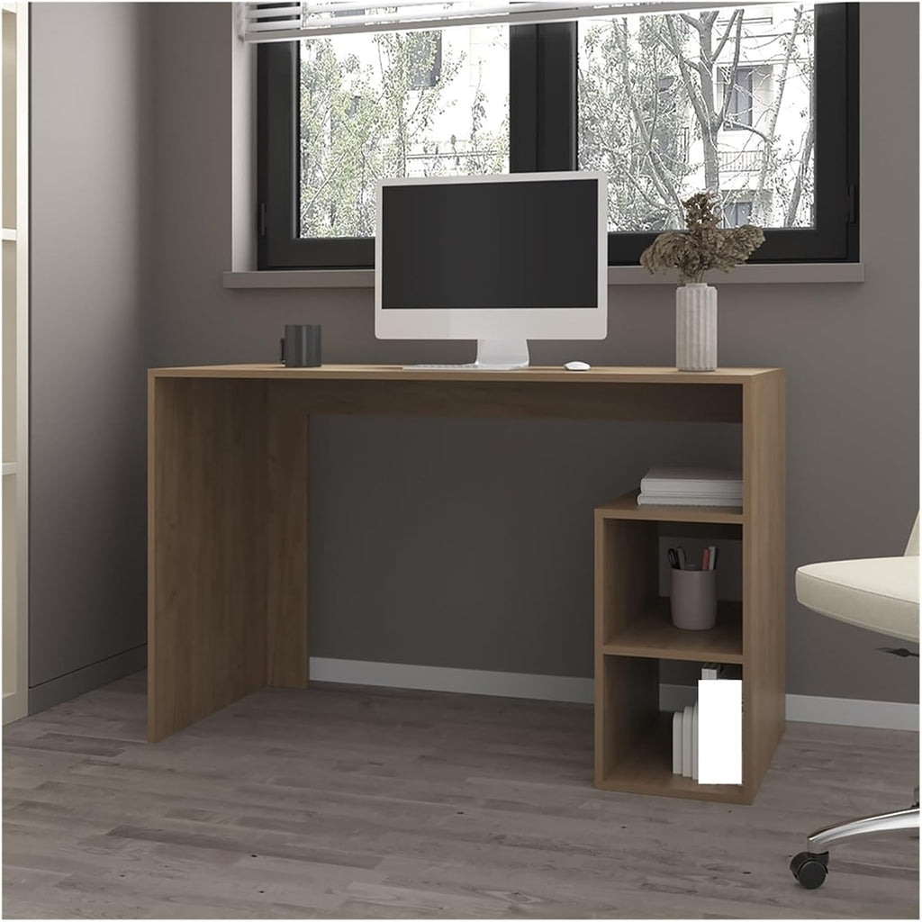 Workspace for Work Study Writing .Office Computer Desk, Light Pine,for Office use