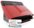 NeatDesk Desktop Document Scanner and Digital Filing System for PC and Mac - Red - with DVO cook'n Organizer Software