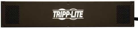 Tripp Lite Monitored PDU, 30A, 16 Outlets (12-C13 and 4-C19), 208/240V, L6-30P, 12 ft. Cord, 2U Rack-Mount Power (PDUMNH30HV),Black