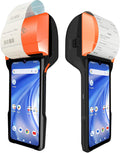 POS PDA Receipt/Label Printer,Symcode Android 14 Handheld POS Printer 3GB+32GB with 2D Barcode Scanner with NFC Reader,Wifi/Gps/BT/5G Full Network Connection 6.5" Touchscreen 80mm/58mm Label Printing