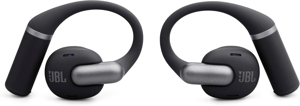 JBL Sense Pro - True Wireless Open-Ear Headphones with Spatial Sound, Hi-Res Audio Wireless with Adaptive bass Boost, 4-mic Crisp, Clear Calls 2.0 with AI-Trained Algorithm, All-Day Comfort (Black)