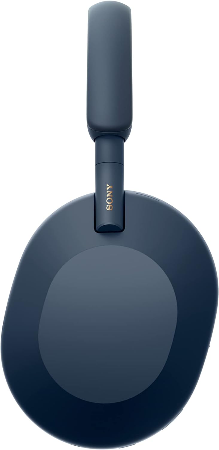 Sony WH-1000XM5 Premium Noise Canceling Headphones, Auto NC Optimizer, 30-Hour Battery, Alexa Voice Control, Midnight Blue
