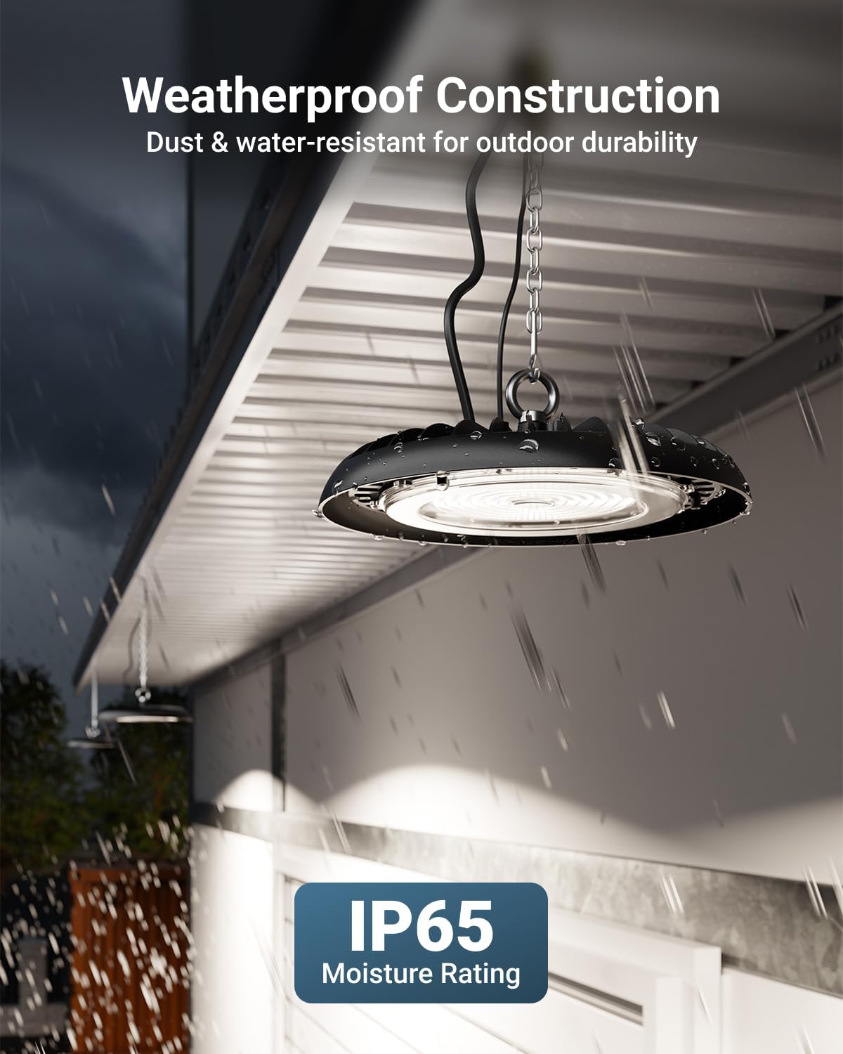 Sunco UFO LED High Bay Light, 200W, 28000 Lumens, 5000K Dimmable Ultra Bright Commercial Shop Lights for Warehouse, Factory, Workshop, Garage & Barn, Ceiling Mount, UL/DLC 2 Pack