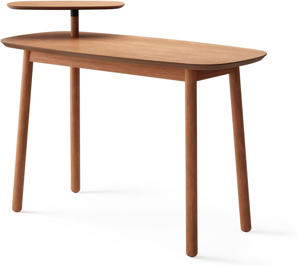 Umbra Swivo Desk, Light Walnut