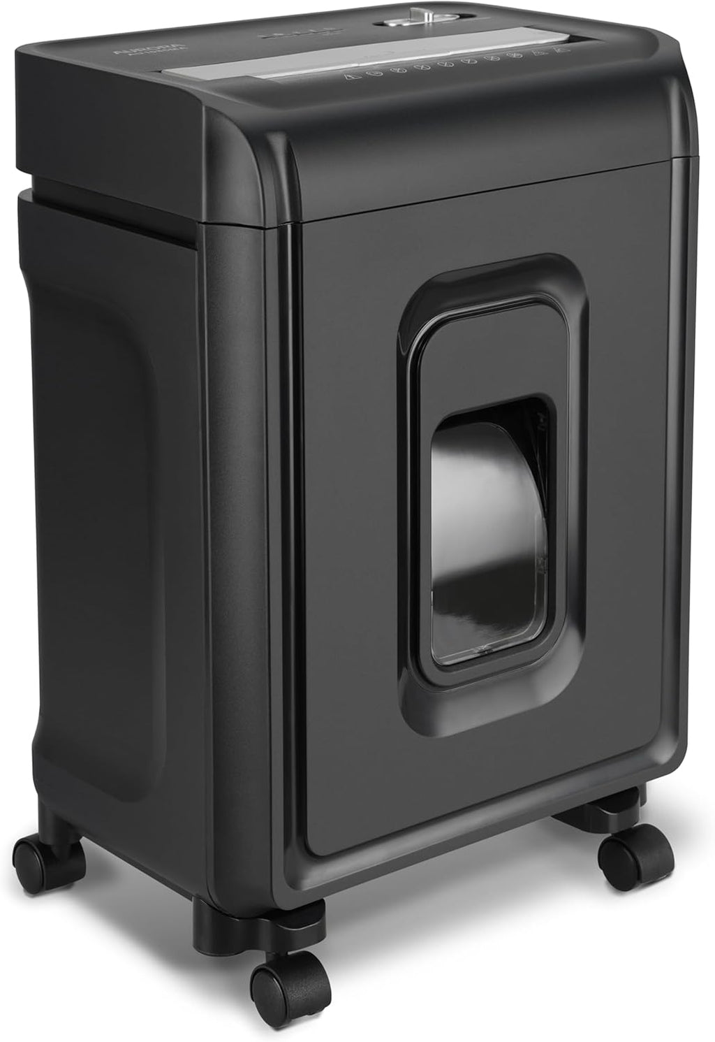 Aurora AU1085MA High-Security 10-Sheet Micro-Cut Paper and Credit Card Shredder with 4-Gallon Pullout Wastebasket/ 20 min Run Time