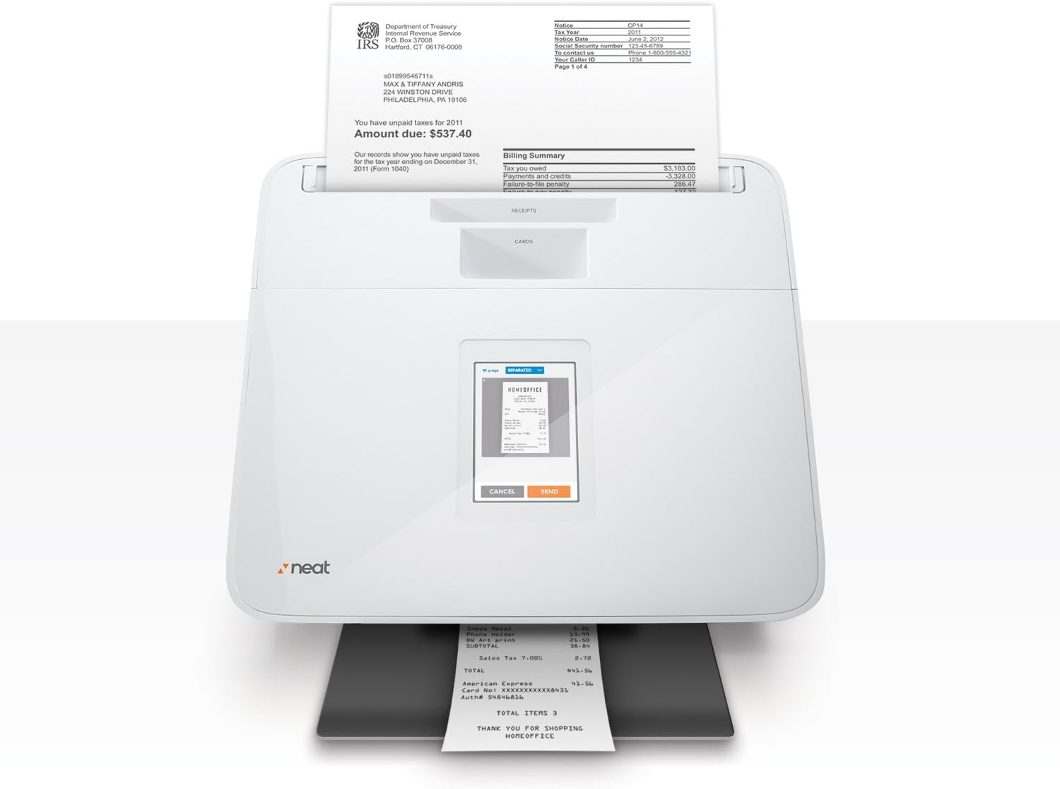 NeatConnect Cloud Scanner and Digital Filing System for PC and Mac, 6003875