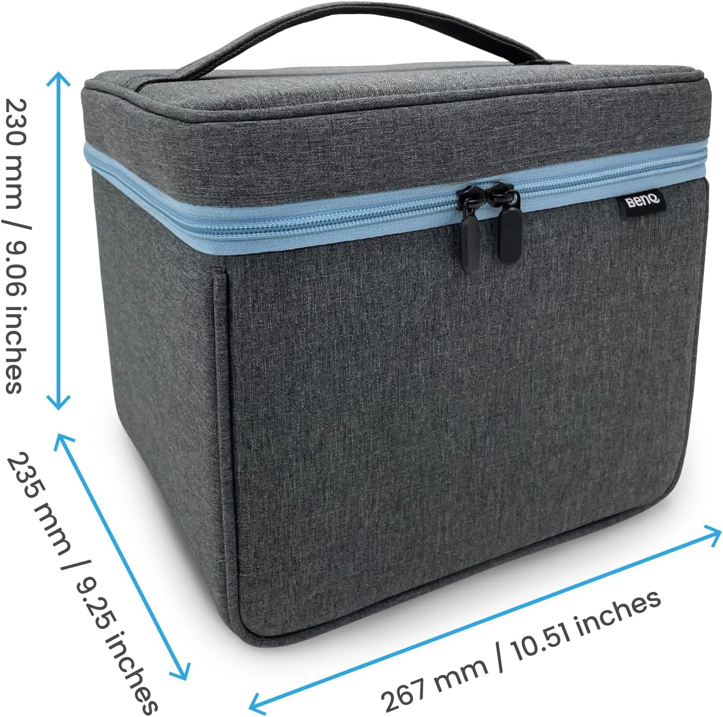 BenQ Carry Case GP520 & GP100A Portable Projector and Accessories Travel Box Storage Organizer
