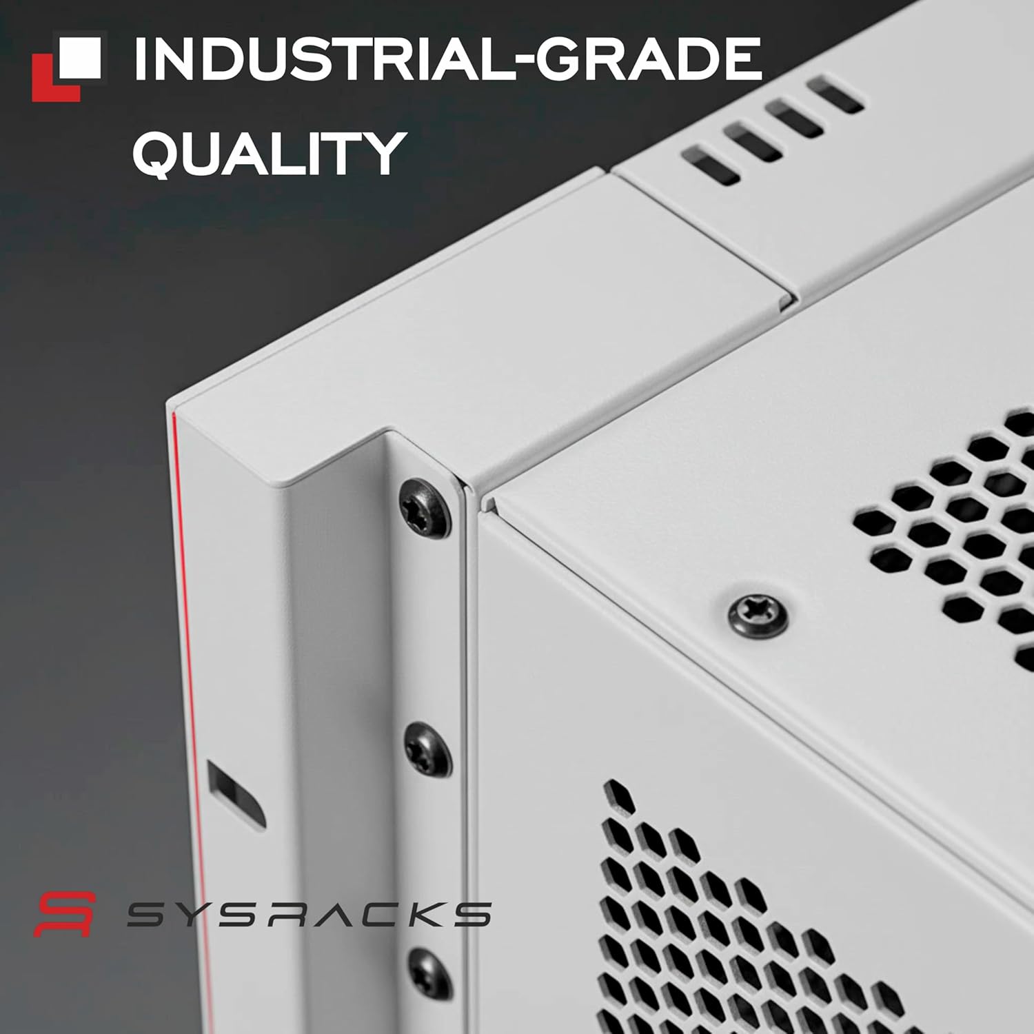9U Wall Mount Server Rack Cabinet, 19” Locking Network Rack, 24” Deep, Glass Door, with Fan, PDU and Shelf