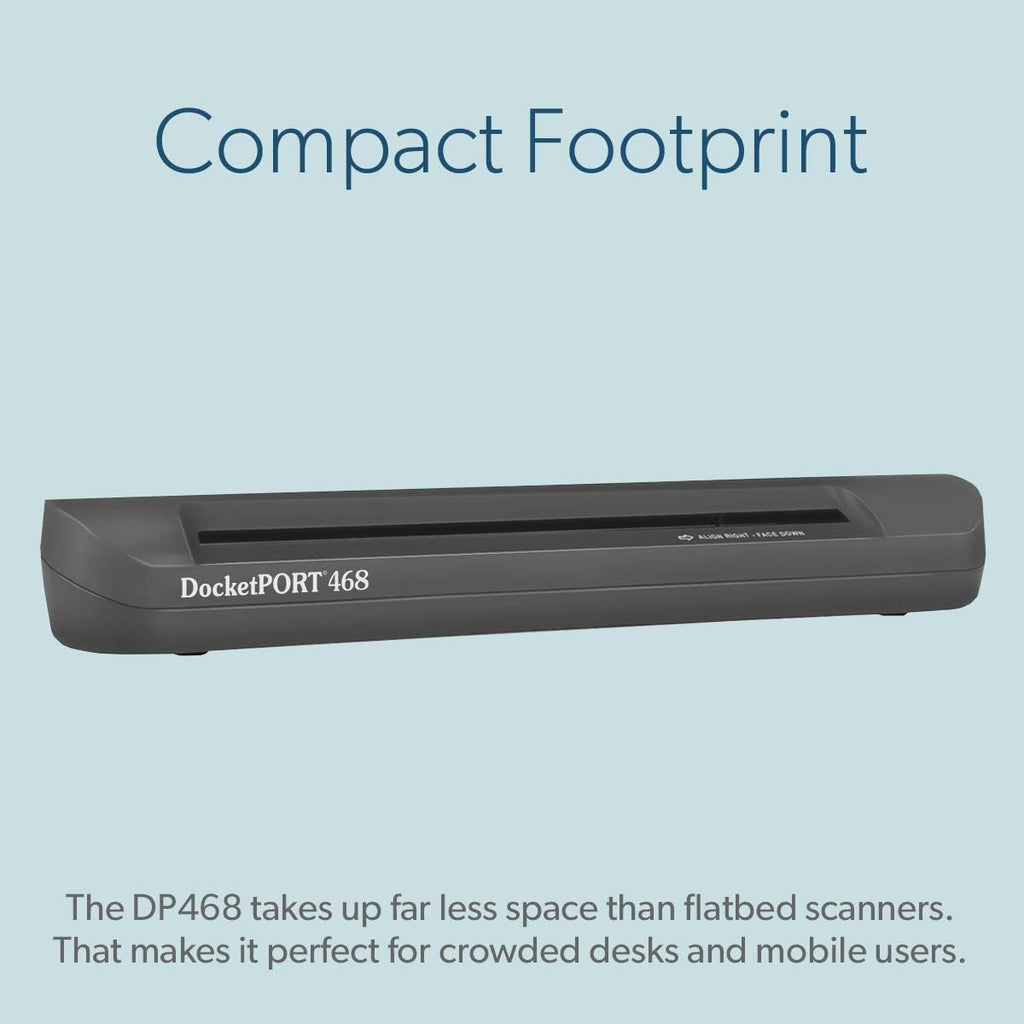 DocketPORT 468 Simplex Document Scanner (DP468)