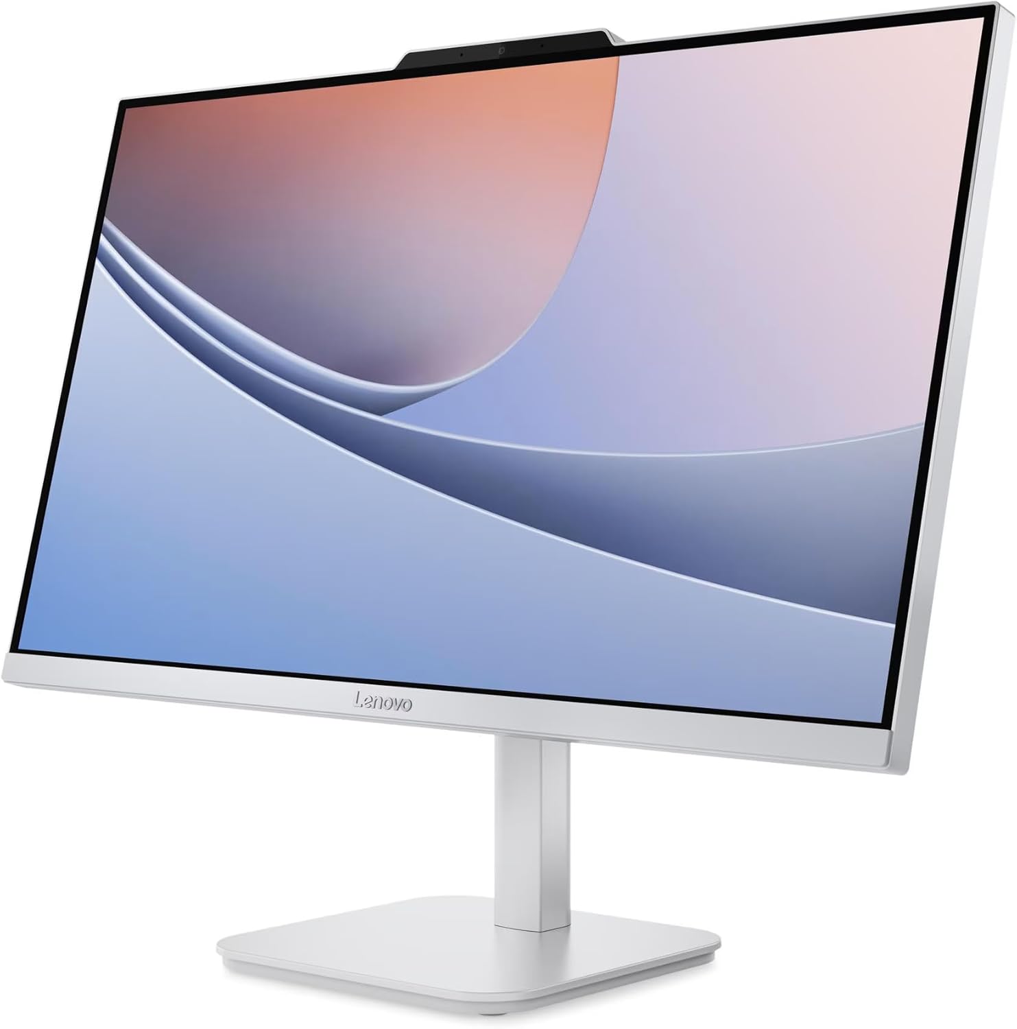 Lenovo 24" FHD All-in-One Desktop Computer, Intel 4-Core Processor (Beats i3-1110G4), 16GB RAM, 512GB PCIe SSD, HDMI, WiFi 6, RJ45, Bluetooth, Business AIO, Vent-Hear, Keyboard & Mouse, Windows 11 Pro