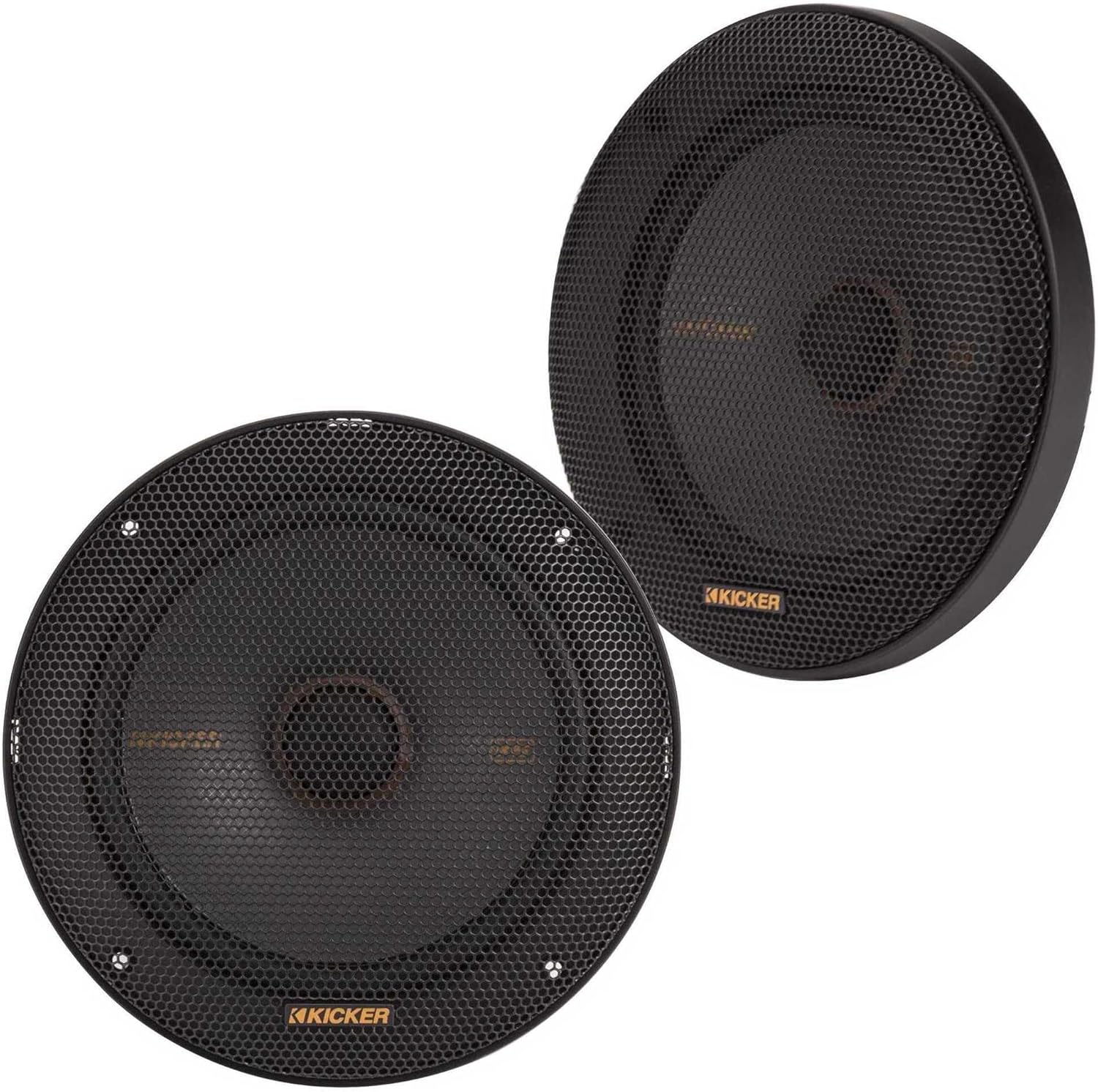 KICKER 51KSS365 KS-Series 6.5" Woofer, 2.75" Midrange and 1" Tweeter, 3-Way Component System, 4-Ohm, Pair