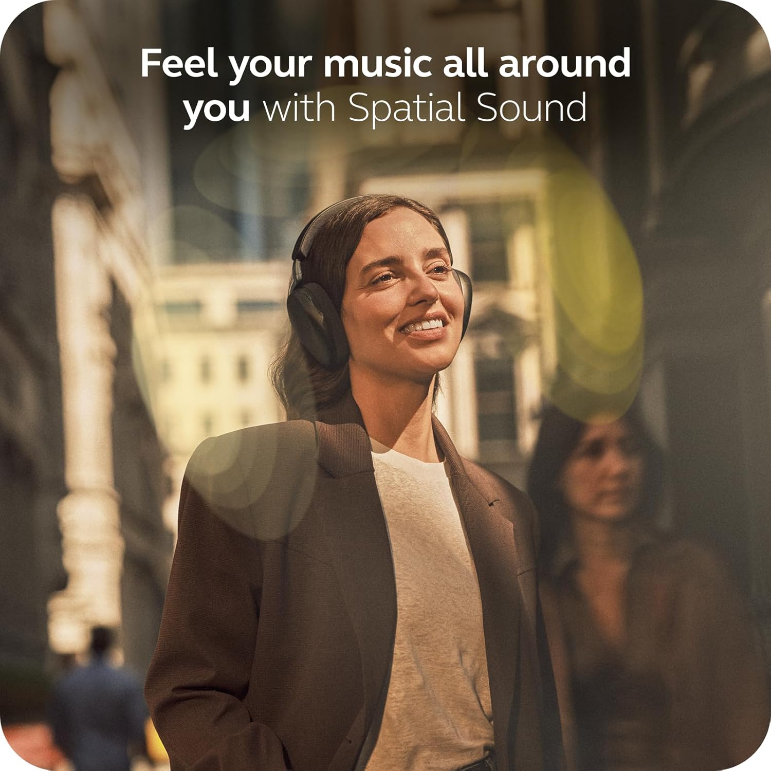 Jabra Evolve3 85 Over-Ear Wireless Bluetooth Headset with Microphone for Work, USB-C, AI Voice Call Technology, Adaptive Active Noise Cancellation, 25-Hour Battery, Works with Meeting Apps, Black