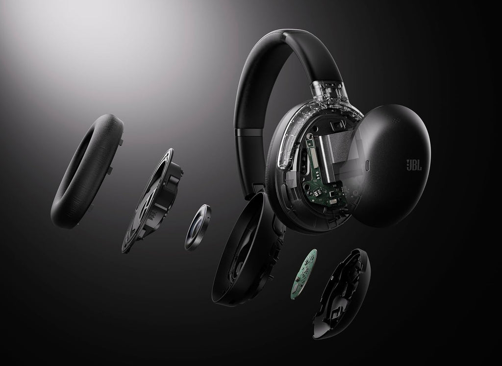 JBL Tour One M3 Smart Tx - Wireless Over-Ear Noise Cancelling Headphones with Smart Transmitter, Hi-Res Audio (3.5mm or USB-C), Spatial 360 Sound with Head Tracking & 70Hrs of Playback (Blue)